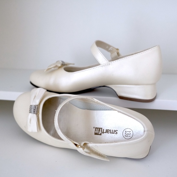 Girl's Dressy Shoes - Off White - Picture 5 of 6